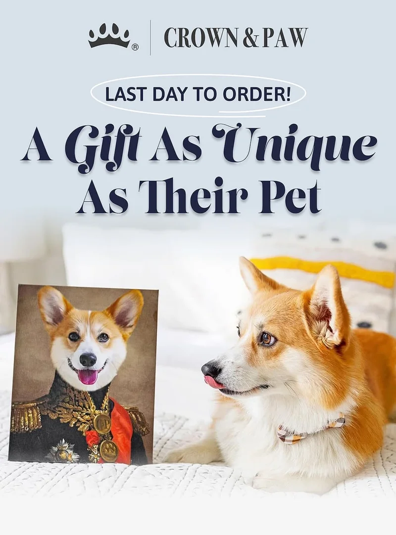 Last day to order: A gift as unique as their pet
