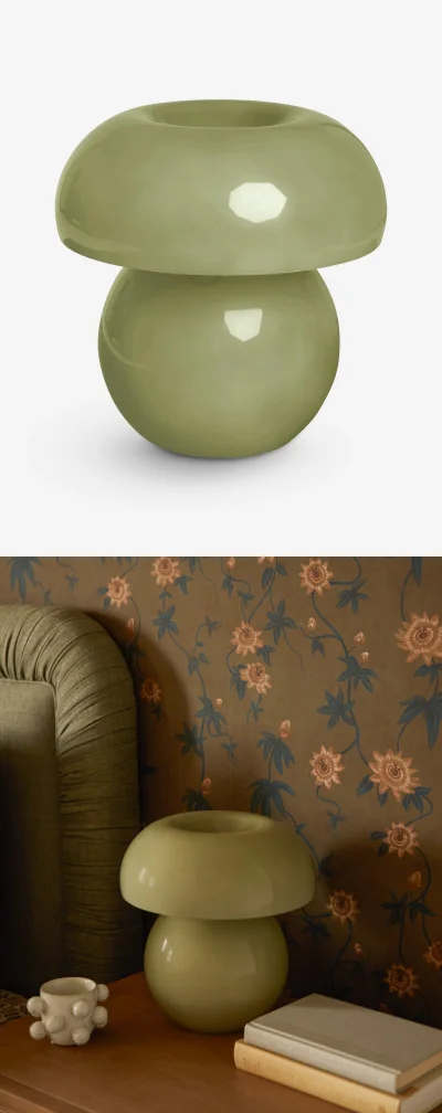 Shop Bobbin Table Lamp Moss