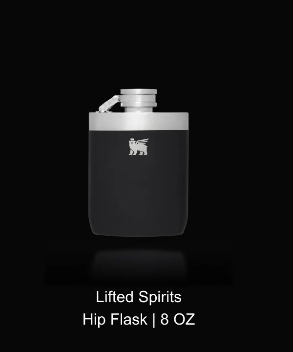 Lifted Spirits Hip Flask | 8 OZ