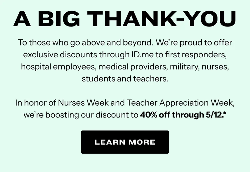 Unlock 40% Off with ID.me through 5/12