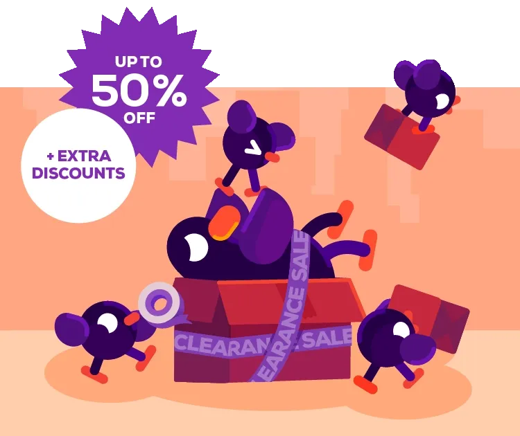 Get yourself something from the biggest sale we'll ever do!