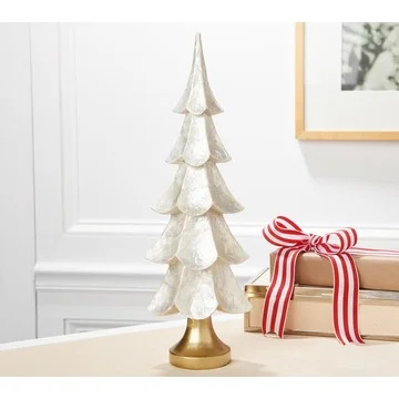 18" Capiz Tree with Goldtone Base by Valerie