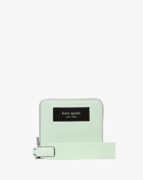 Label Small Compact Webbed Wristlet