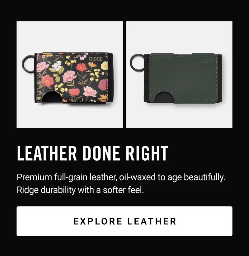 NEW Leather Biflex & Keychains