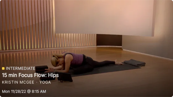 15 min Focus Flow: Hips