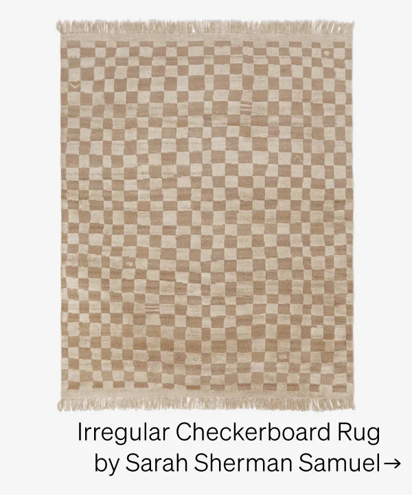 Shop Irregular Checkerboard Rug
