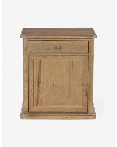 Poppy Nightstand by Amber Lewis x Four Hands-Saddle Brown / Left