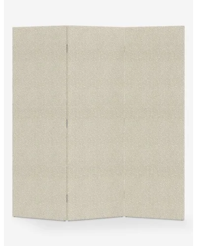Eluney Room Divider - Ivory Basket Boucle