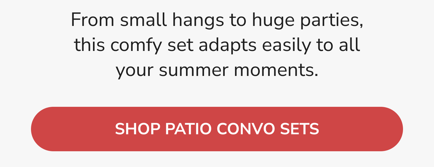 Shop Patio Convo Sets