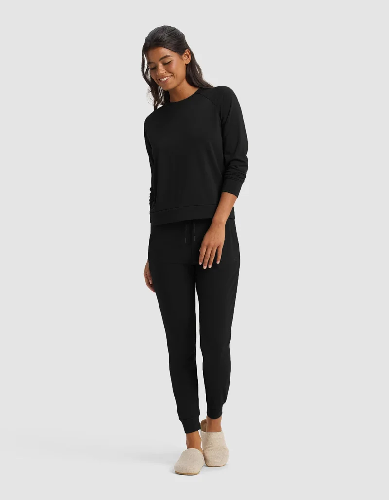 Image of Women's Brushed Bamboo Jogger Set