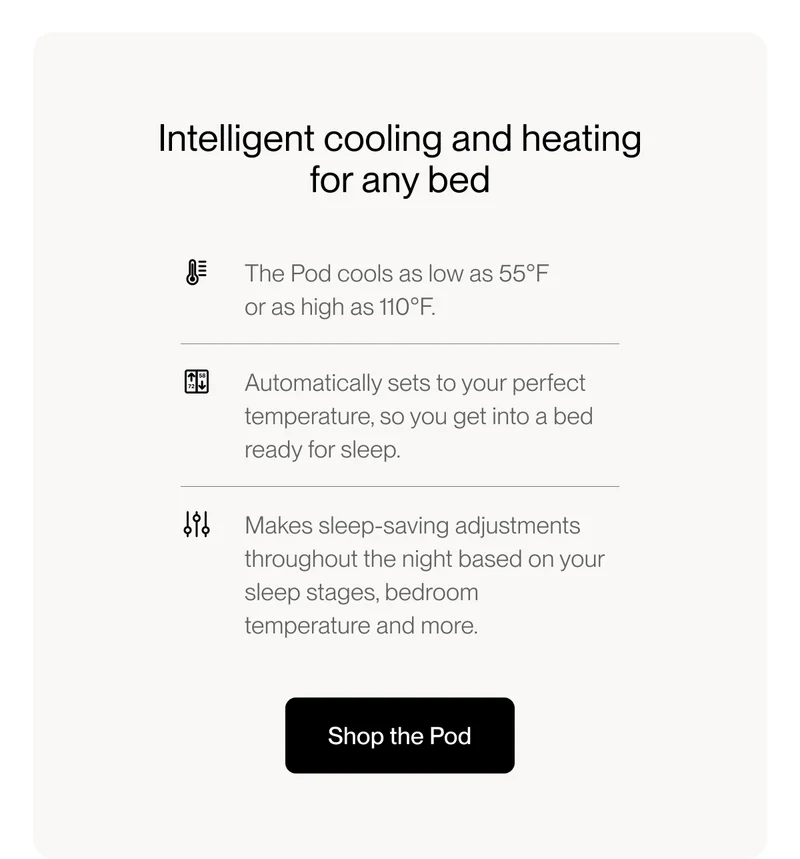 Intelligent cooling and heating  for any bed