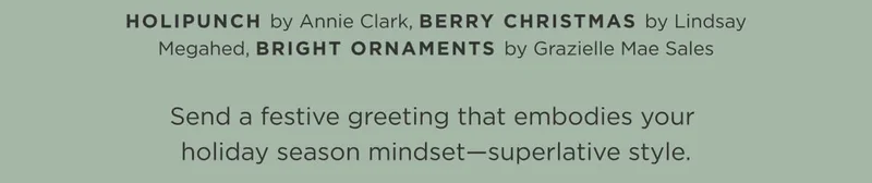 Send A Festive Greeting.