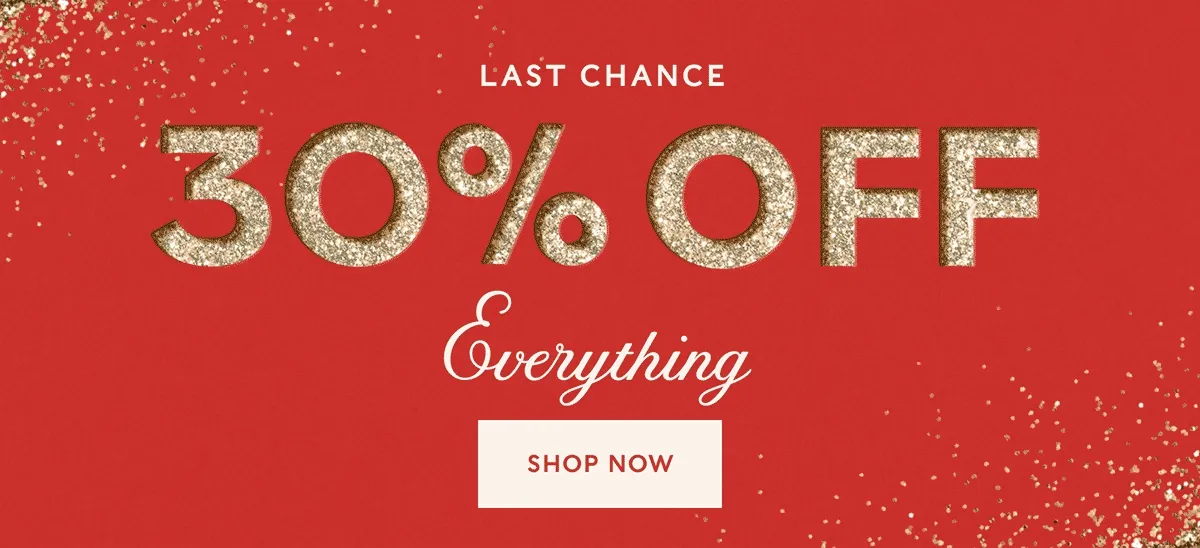 30% Off everything