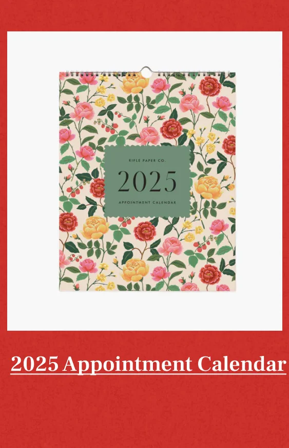 2025 Appointment Calendar