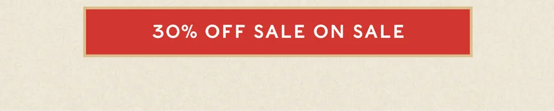 30% Off Sale on Sale