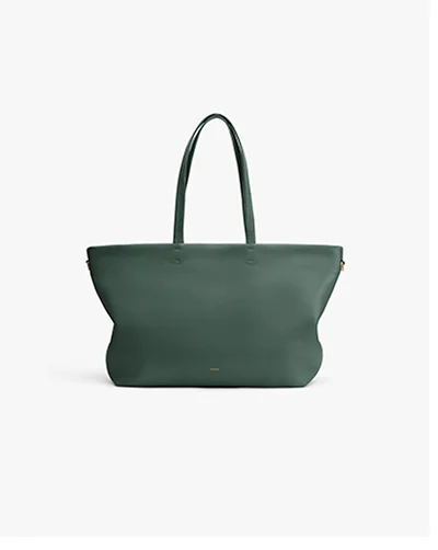 Classic Easy Zipper Tote Bottle Green