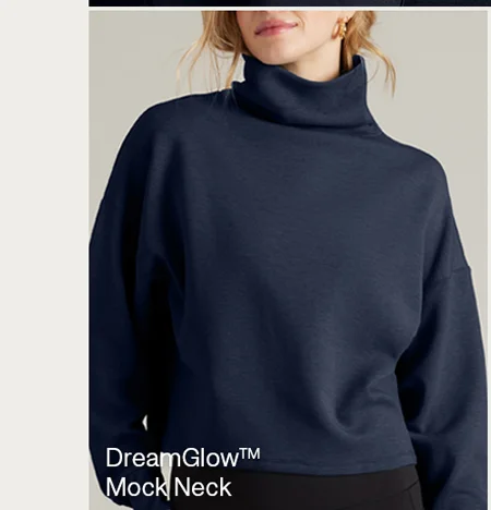 DreamGlow™ Mock Neck