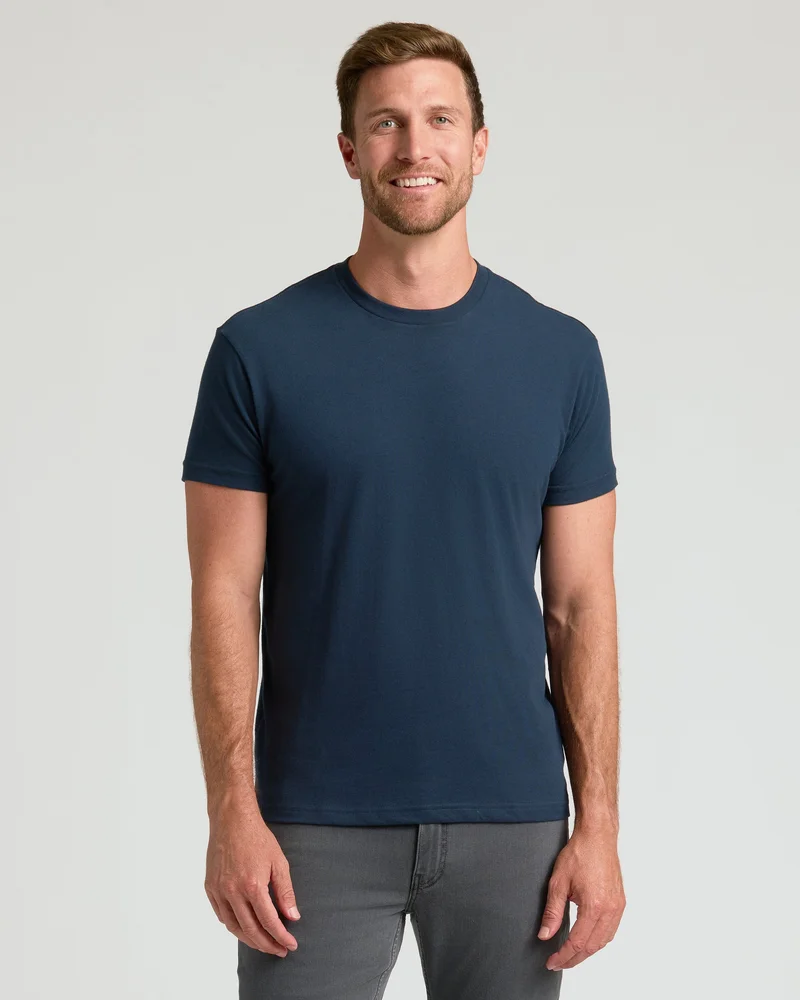 Image of Navy Classic Crew Neck