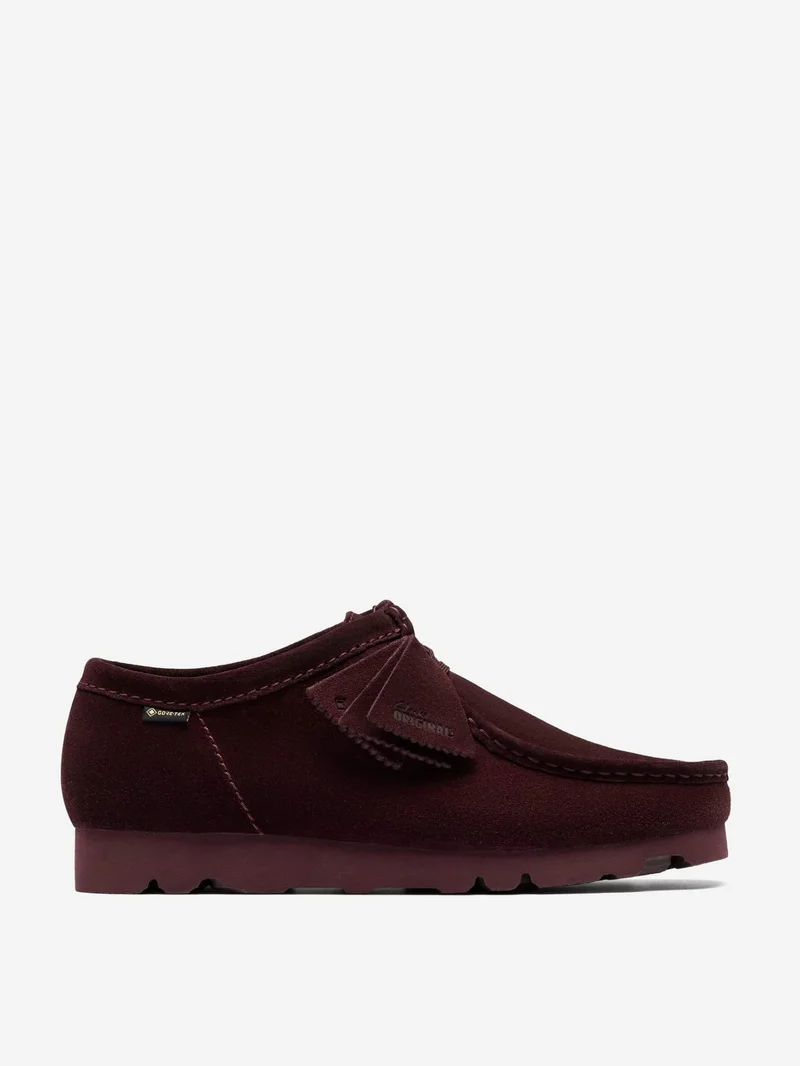 Image of Clarks Originals Wallabee GTX - Purple Grape Suede