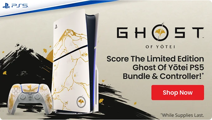 Ghost of Yōtei | Score The Limited Edition Ghost of Yōtei PS5 Bundle & Controller!* | Shop Now