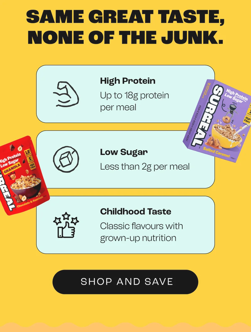 Same Great Taste, None Of The Junk.