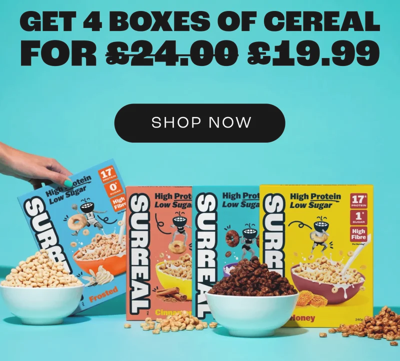 Get 4 boxes of cereal fo £19.99