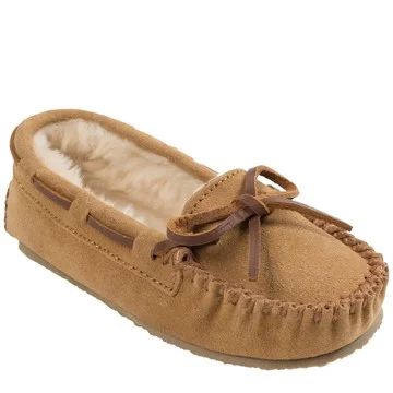 Minnetonka Children's Cassie Cinnamon Moc Slippers