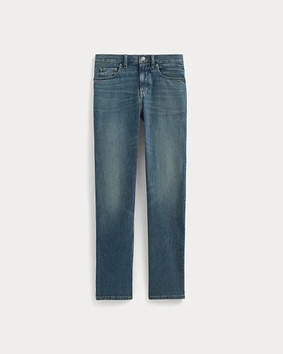 Image | The Selvedge Straight Fit Jean | Drake Vintage Mid Wash