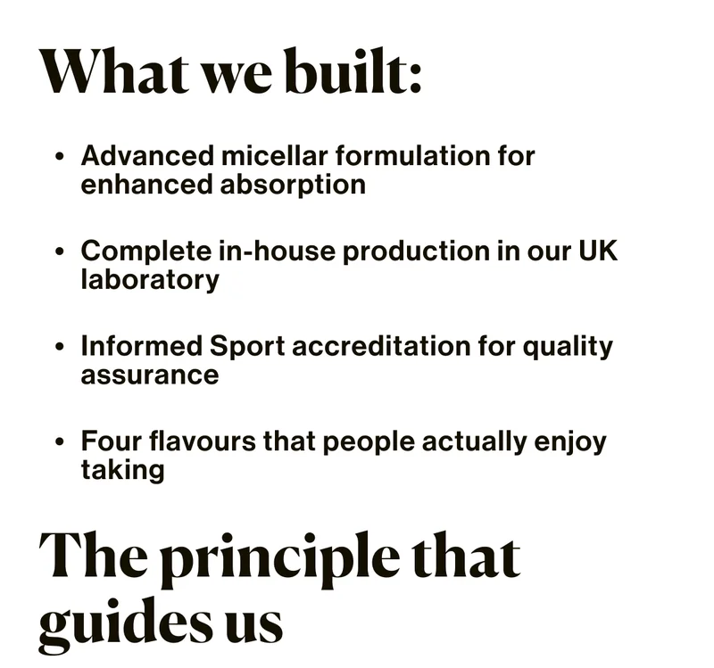 What we built