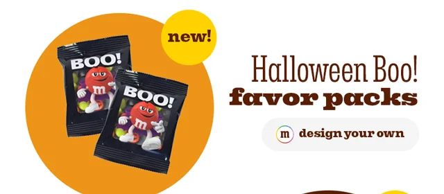 HALLOWEEN BOO! FAVOR PACKS
