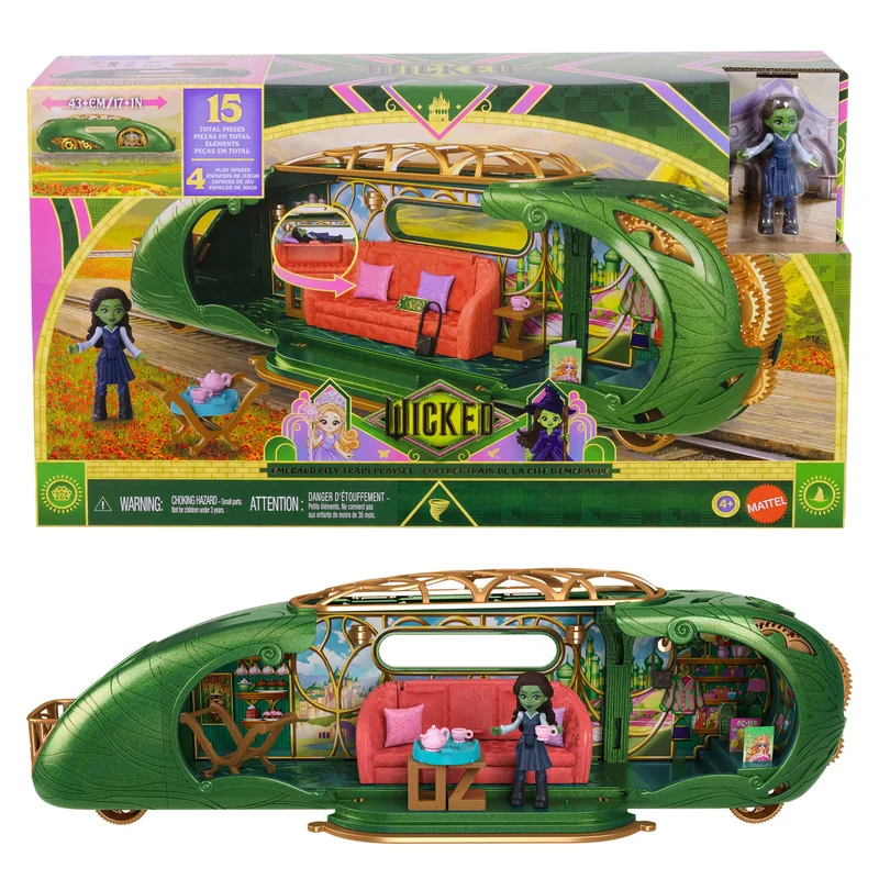 Image of Wicked Emerald City Train Playset