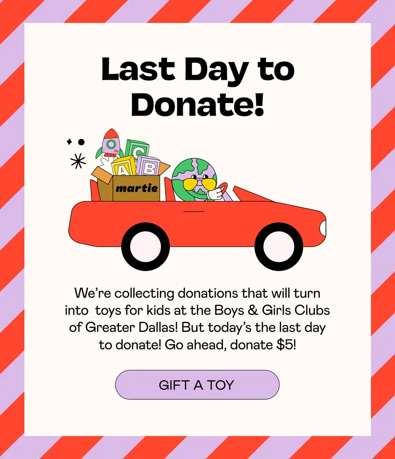 Last Day to Donate! | Gift A Toy