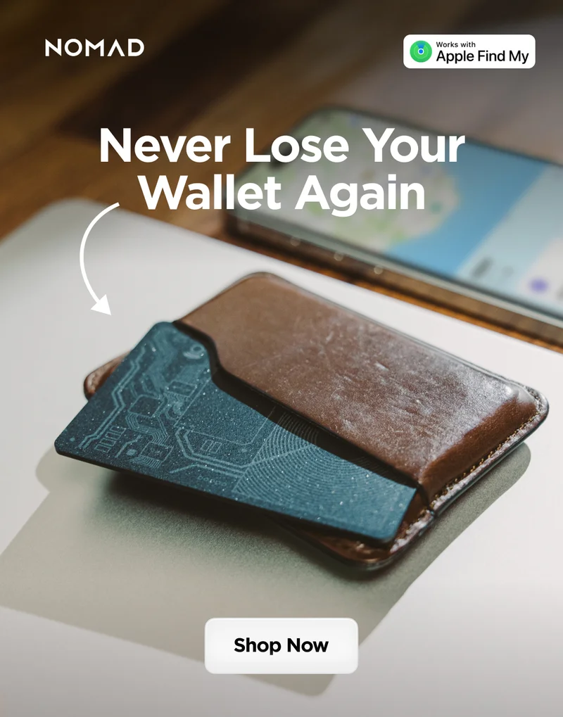 Never Lose Your Wallet Again. Tracking Card with Apple FindMy.