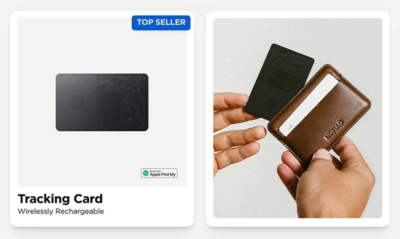 Top Seller. Pairs well with Nomad leather Wallet.