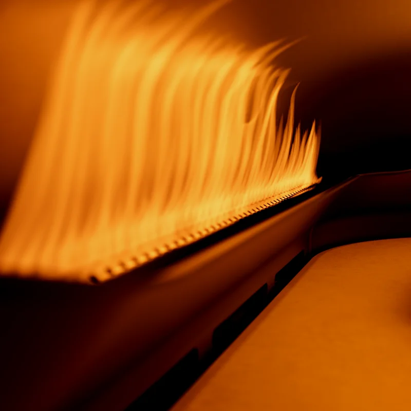 Powerful flame performance