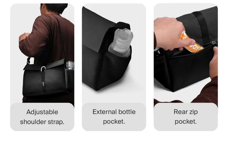 an image of a promotional ad for a travel wallet