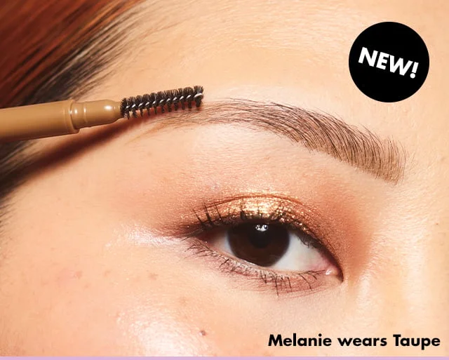 Melanie wears Taupe Cherry