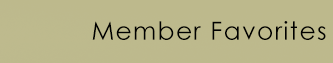 Member Favorites