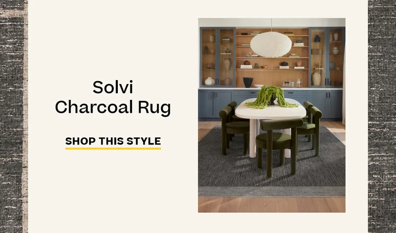 Solvi Charcoal Rug