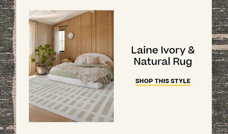 Laine Ivory Natural Rug