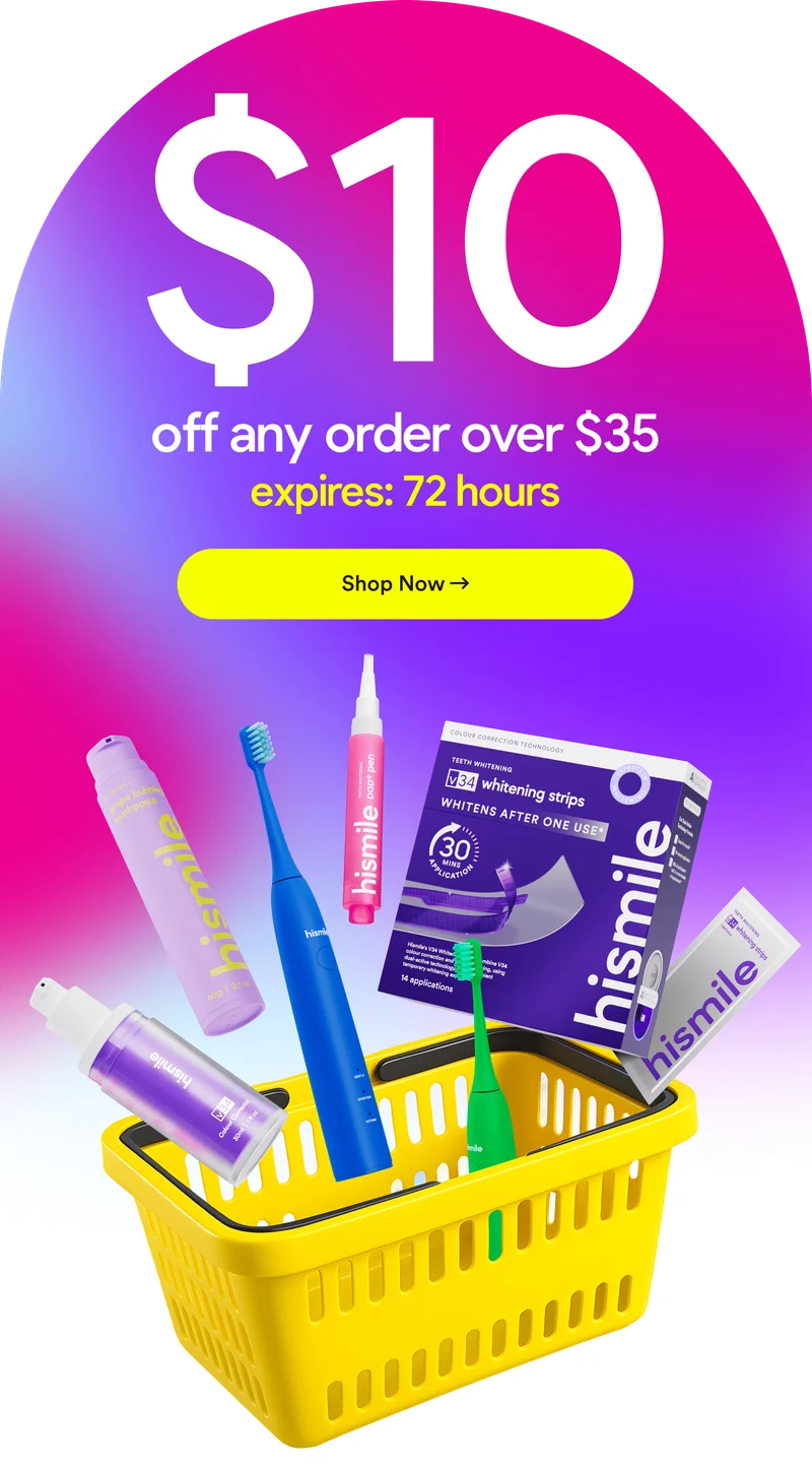 Hismile. $10 Off any order over $35! Expires in 72 hours. Shop now!
