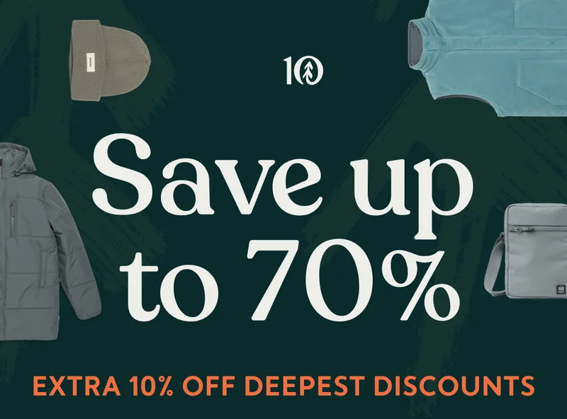 Save up to 70% : Extra 10% Off Deepest Discounts