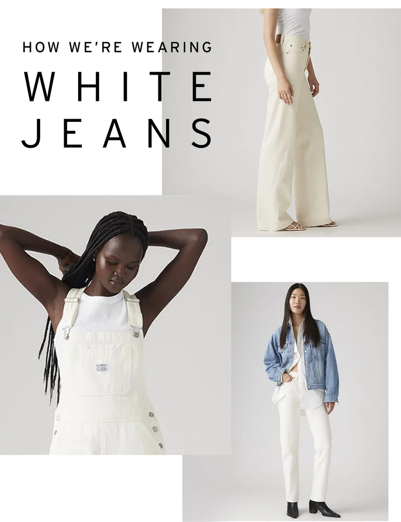 WHITE JEANS