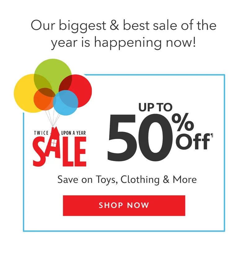 Up to 50% off Sale | Shop Now