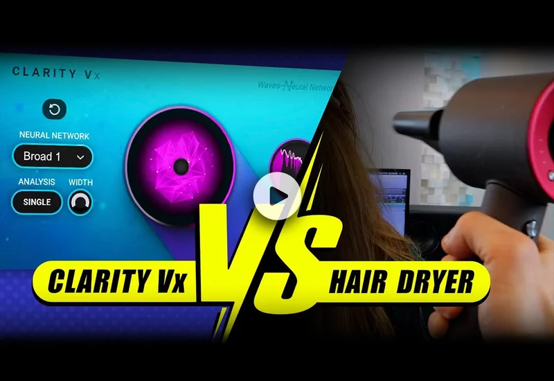 Clarity Vx vs. HAIR DRYER?!
