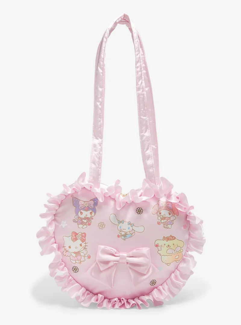 Her Universe Hello Kitty And Friends Cupid Heart Tote Bag