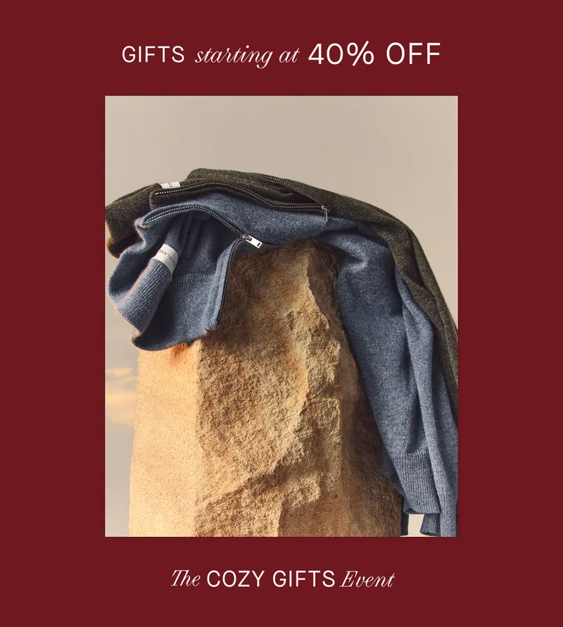 Image | Gifts starting at 40% Off | The Cozy Gifts Event