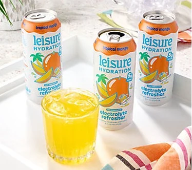 Leisure Hydration (12) 16-oz Cans Electrolyte Refreshers