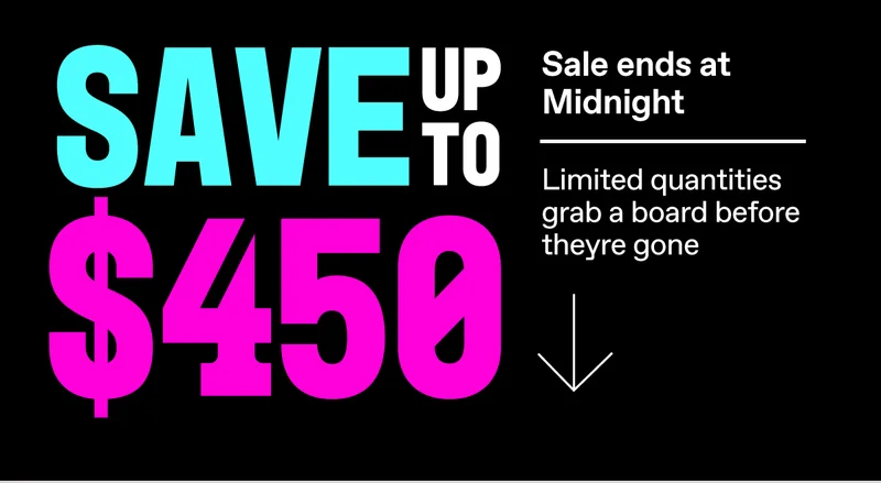 Save up to $450