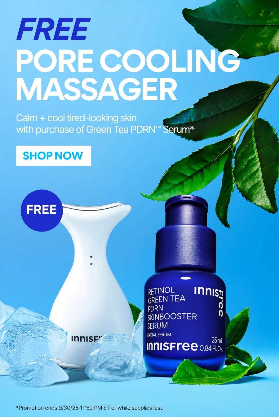 FREE PORE COOLING MASSAGER